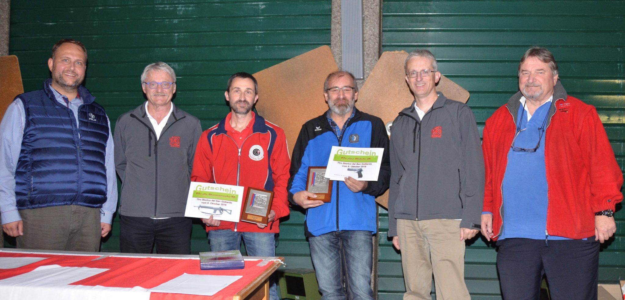 IX. Tiro Storico del San Gottardo: Cappelletti (F300) e Bernet (P25) i Re del Tiro 2016