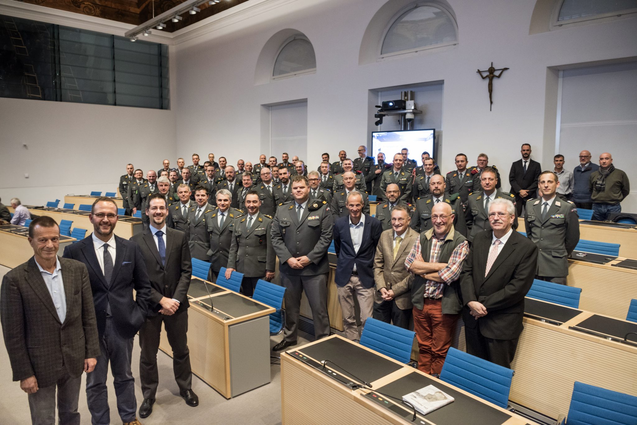 Norman Gobbi incontra ufficiali e sottufficiali professionisti dell’Esercito – Ospite l’ingegnere Sergio Magistri