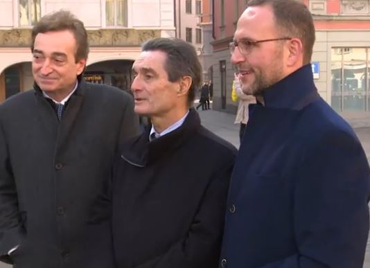 La visita «I frontalieri? Non pretendiamo di invadervi»