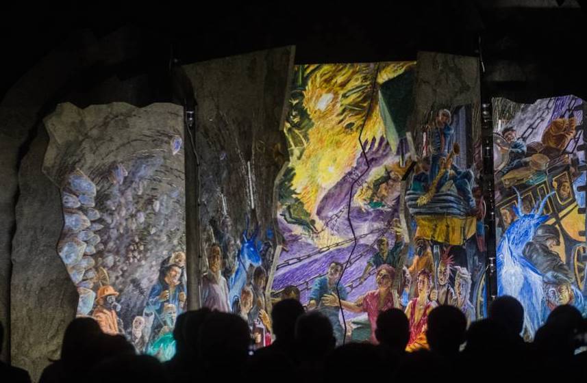 Svelato l’imponente marchingegno artistico nell’ex fortezza