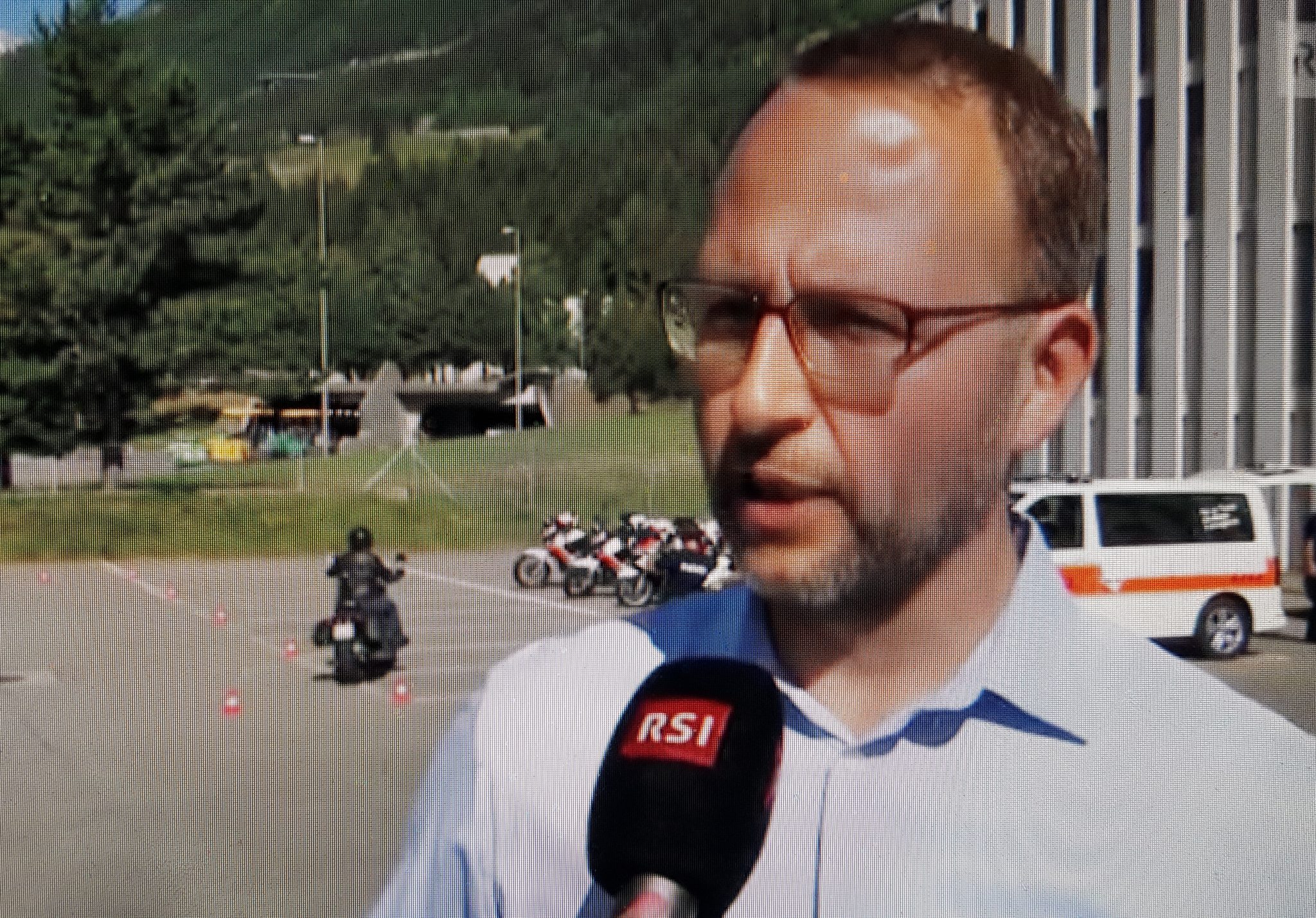 Una quarantina di centauri sui passi alpini con la Polizia