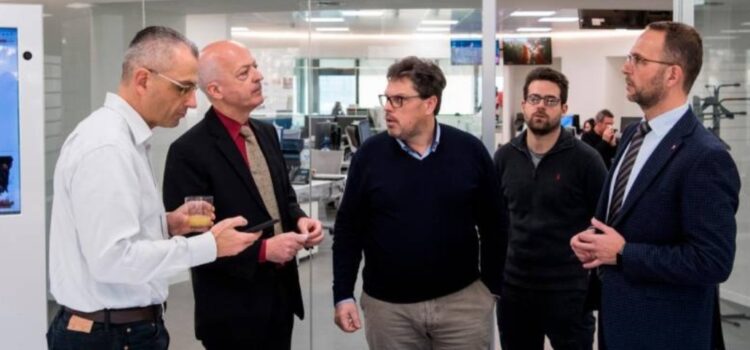 Visita alla Newsroom di Muzzano