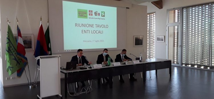 Incontro del tavolo enti locali della Comunità di Lavoro Regio Insubrica