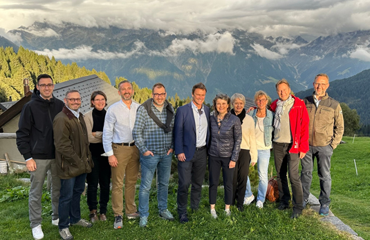 Il comitato CDDGP in Val di Blenio