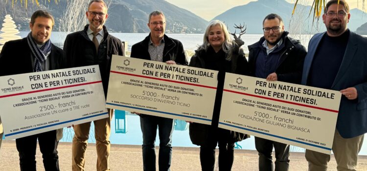 “Per un Natale solidale, con e per i Ticinesi