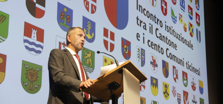 Discorso in occasione dell’incontro con le Sindache e i Sindaci dei Comuni ticinesi