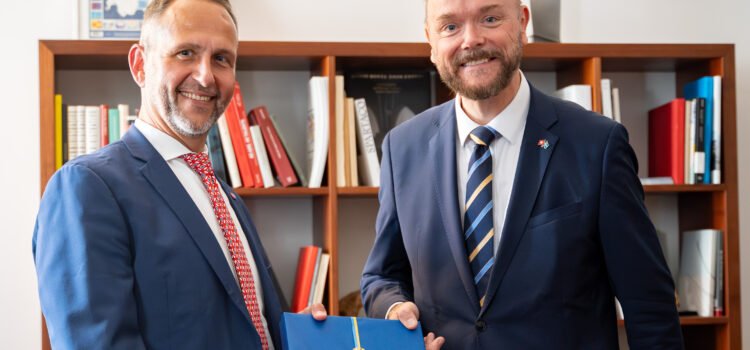 Visita di cortesia dell’Ambasciatore della Svezia