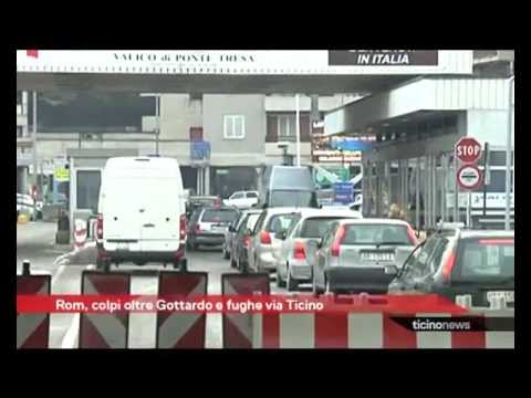 Furti in Ticino e oltre, da parte di Rom